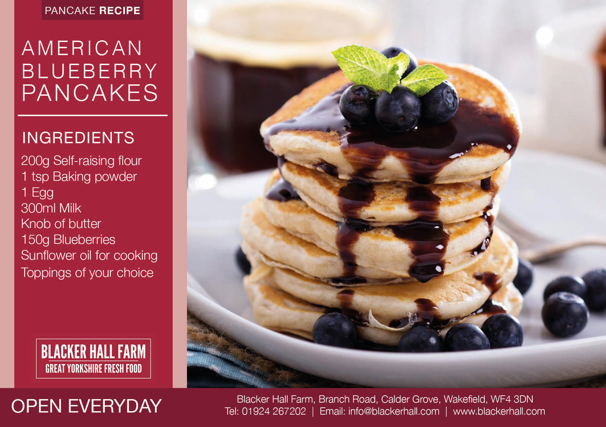 American Blueberry Pancakes