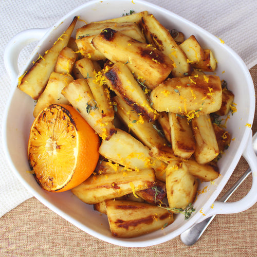 Buttery Parsnips & Rosemary